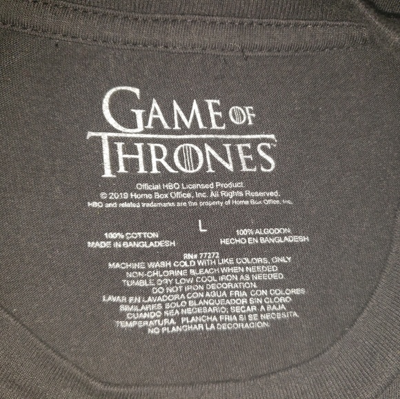 Men's Game of Thrones T-shirt - Picture 4 of 4